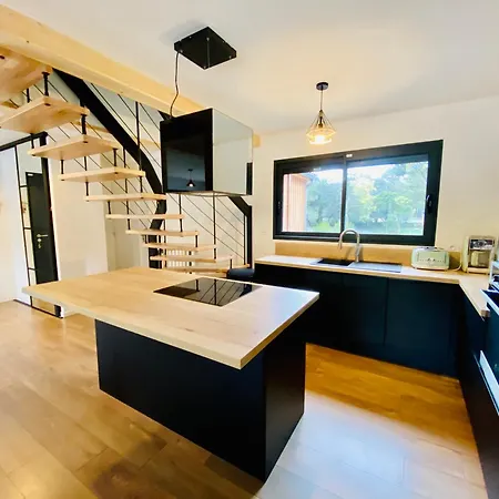 Belle Maison En Bois à L'océan Lacanau