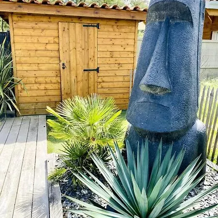 Belle Maison En Bois A L'ocean Villa Lacanau